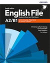 ENGLISH FILE PRE INTERMEDIATE SB+WB WITH KEY PACK 4'ED (A2 B1)