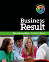 BUSINESS RESULT PRE-INTERMEDIATE. STUDENT'S BOOK WITH DVD-ROM + ONLINE WORKBOOK