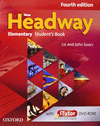NEW HEADWAY 4TH EDITION ELEMENTARY. STUDENT'S BOOK AND WORKBOOK WITHOUT KEY PACK