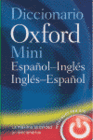 MINI DICCIONARIO OXFORD (ESPA�OL-INGLES) (INGLES-ESPA�OL)