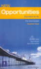 OPPORTUNITIES GLOBAL PRE-INTERMEDIATE STUDENTS' BOOK NE
