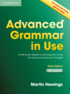 ADVANCED GRAMMAR IN USE BOOK WITH ANSWERS 3RD EDITION