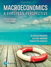 MACROECONOMICS: A EUROPEAN PERSPECTIVE . FOURTH EDITION /2021 **PEARS