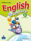 ENGLISH ADVENTURE 1. ACTIVITY BOOK + READER + PICTURE DICTIONARY