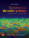 TRANSFERENCIA DE CALOR Y MASA,  FUNDAMENTOS Y APLICACIONES. 6.� EDICI�N. INCL. ACCESO CONNECT
