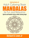 ADULT COLORING BOOK MANDALAS FOR FUN AND RELAXATION