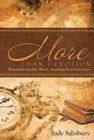MORE THAN DEVOTION