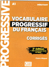 VOCABULAIRE PROGRESSIF DU FRANAIS - 3 DITION - CORRIGS - NIVEAU DBUTANT