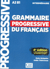 GRAMMAIRE PROGRESSIVE DU FRAN�AIS - NIVEAU INTERM�DIAIRE - 4� �DITION - LIVRE + CD