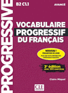 VOCABULAIRE PROGRESSIF DU FRANAIS 3 EDITION - LIVRE + CD AUDIO + APPLI NIVEAU AVANCE B2-C1.1