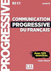COMMUNICATION PROGRESSIVE DU FRANAIS - NIVEAU AVANC B2-C1 - LIVRE + CD AUDIO - NOUEVELLE COUVERTURE