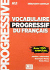 VOCABULAIRE PROGRESSIF DU FRAN�AIS - NIVEAU D�BUTANT COMPLET - LIVRE+CD - NOUVELLE COUVERTURE