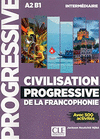 CIVILISATION PROGRESSIVE DE LA FRANCOPHONIE - NIVEAU INTERMDIAIRE - NOUVELLE COUVERTURE