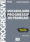 VOCABULAIRE PROGRESSIF DU FRANAIS - LIVRE+CD AUDIO+WEB - NIVEAU PERFECTIONNEMENT - NOUVELLE COUVERTURE