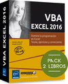 VBA EXCEL 2016 - PACK DE 2 LIBROS: DOMINE LA PROGRAMACIN EN EXCEL: TEORA, EJERCICIOS Y CORRECCIONES