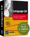 LENGUAJE C# - PACK DE 2 LIBROS: APRENDER LA PROGRAMACIN ORIENTADA A OBJETOS