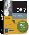 C# 7 - PACK DE 2 LIBROS: DOMINE EL DESARROLLO CON VISUAL STUDIO 2017