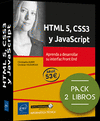 PACK RECURSOS INFORMTICOS HTML 5, CSS3 Y JAVASCRIPT - 2 LIBROS