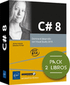 C# 8 - PACK 2 LIBROS - DOMINE EL DESARROLLO CON VISUAL STUDIO 2019