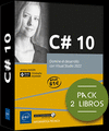 PACK EXPERTO C# 10 - PACK DE 2 LIBROS : DOMINE EL DESARROLLO CON VISUA