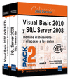 VISUAL BASIC 2010 Y SQL SERVER 2008 - PACK 2 LIBROS: DOMINE EL DESARROLLO Y EL ACCESO A LOS DATOS
