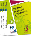 PHOTOSHOP, ILLUSTRATOR E INDESIGN CS6 - PACK 3 LIBROS: DOMINE LA CREATIVE SUITE DE ADOBE