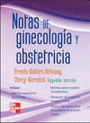 NOTAS DE GINECOLOGIA Y OBSTETRICIA. 2� EDICI�N