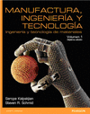 MANUFACTURA, INGENIERA Y TECNOLOGA, VOLUMEN 1. 7 EDICIN