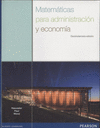 MATEM�TICAS PARA ADMINISTRACI�N Y ECONOM�A 13ED
