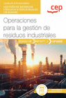 OPERACIONES PARA LA GESTION DE RESIDUOS INDUSTRIALES GESTION DE RESIDU