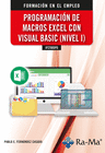 (IFCT085PO) PROGRAMACIÓN DE MACROS EXCEL CON VISUAL BASIC_NIVEL I