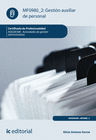 GESTI�N AUXILIAR DE PERSONAL. ADGD0308 - ACTIVIDADES DE GESTI�N ADMINISTRATIVA