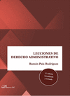LECCIONES DE DERECHO ADMINISTRATIVO.