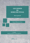 LECCIONES DE DERECHO PENAL. PARTE GENERAL.