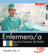 ENFERMERO/A. SERVICIO CANARIO DE SALUD. SCS. TEMARIO VOL. VI