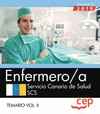 ENFERMERO/A. SERVICIO CANARIO DE SALUD. SCS. TEMARIO VOL. II