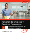 PERSONAL DE LIMPIEZA Y SERVICIOS DOMSTICOS. JUNTA DE COMUNIDADES DE CASTILLA-LA MANCHA. TEMARIO Y TEST