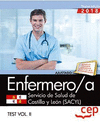 ENFERMERO/A. SERVICIO DE SALUD DE CASTILLA Y LEN (SACYL). TEST VOL. II