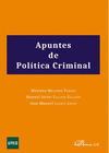 APUNTES DE POLTICA CRIMINAL.