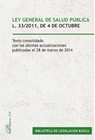 LEY GENERAL DE SALUD PBLICA. LEY 33/2011, DE 4 DE OCTUBRE.