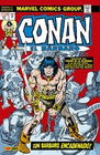 CONAN EL BARBARO OMNIGOLD 03 UN BARBARO ENCERRADO