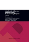 INTRODUCCION AL DERECHO PARA LOS GRADOS DE ECONOMIA Y EMPRESA