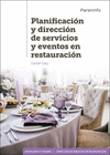 PLANIFICACIN Y DIRECCIN DE SERVICIOS Y EVENTOS EN RESTAURACIN. CFGS.