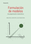 FORMULACIN DE MODELOS PROGRAMACIN MATEMTICA
