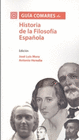 GUIA COMARES DE HISTORIA DE LA FILOSOFIA ESPA�OLA