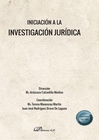 INICIACI�N A LA INVESTIGACI�N JUR�DICA.