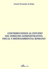 CONTRIBUCIONES AL ESTUDIO DEL DERECHO ROMANO.