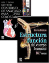 LOTE NETTER CUADERNO DE ANATOM�A PARA COLOREAR + ESTRUCTURA Y FUNCI�N DEL CUERPO HUMANO