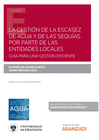 GESTION DE LA ESCASEZ DE AGUA Y DE LAS SEQUIAS POR PARTE DE LAS ENTIDA