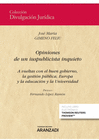 OPINIONES DE UN IUSPUBLICISTA INQUIETO